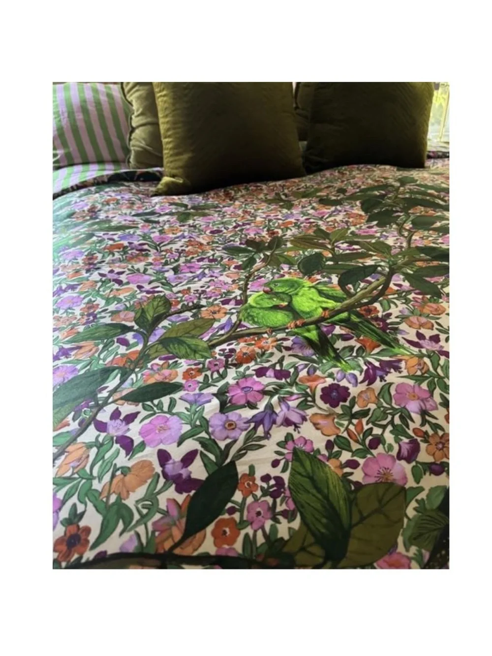 NWOT Maeve Organic Cotton sateen King Duvet Cover